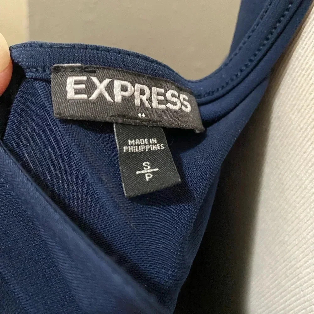 *Euc* Express Hi-Low Tunic With Drop Back - image 4